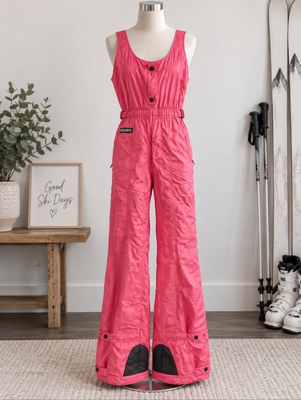 DESCENTE Pink Women's Ski Jacket_Vintage